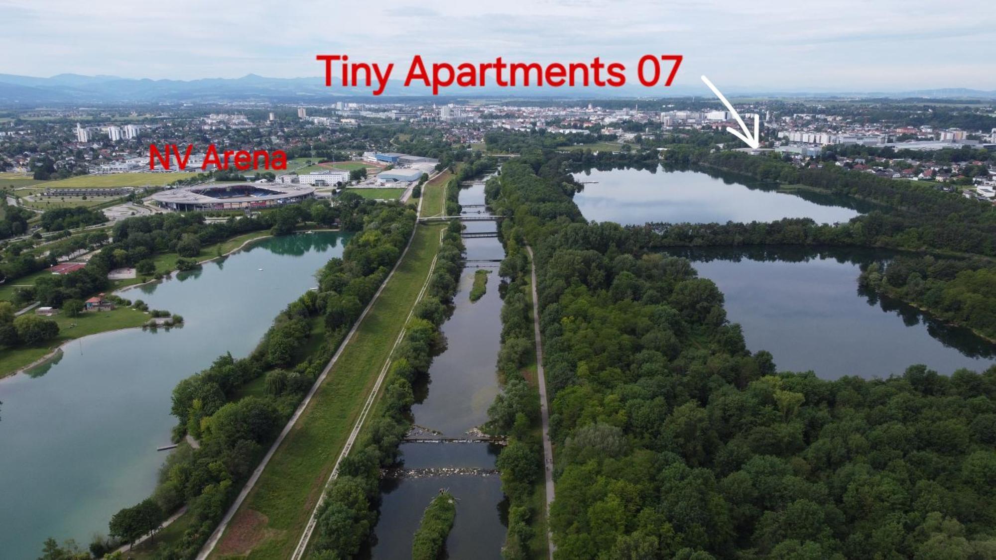 Tiny Apartments 07 Am Viehofner See Sankt Poelten Exteriör bild